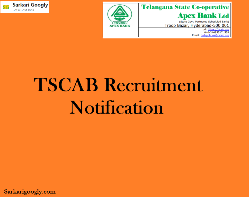 Tscab recruitment 